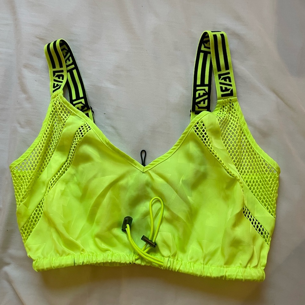 Neon LF crop top